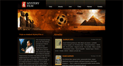 Desktop Screenshot of mysteryfilm.cz