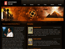 Tablet Screenshot of mysteryfilm.cz
